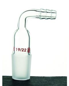 Kemtech Adapter Vaccum/Gas 90deg 14/20 Inner