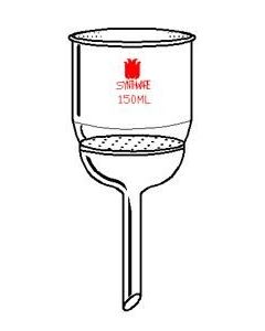 Kemtech Funnel Buchner Perf Plate 150ml