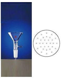 Kemtech Funnel Filter Perf Plate 50mm 24/40