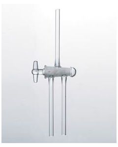 Kemtech Stopcock Hivac Hlw Dbl Obl 4mm